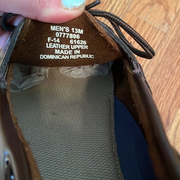 Sperry Men's Authentic Original Nubuck Leather Topsiders Boat Shoes US Size 13 - Picture 3 of 3